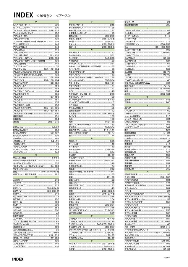 HikariK ページ HIKARI CATALOGUE No.25～